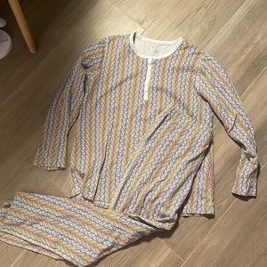 ROLLER RABBIT PAJAMAS hathi 🐘 elephant tie-dye print